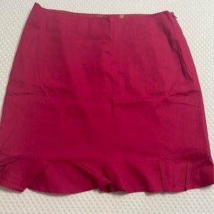 Tahari hot pink skirt